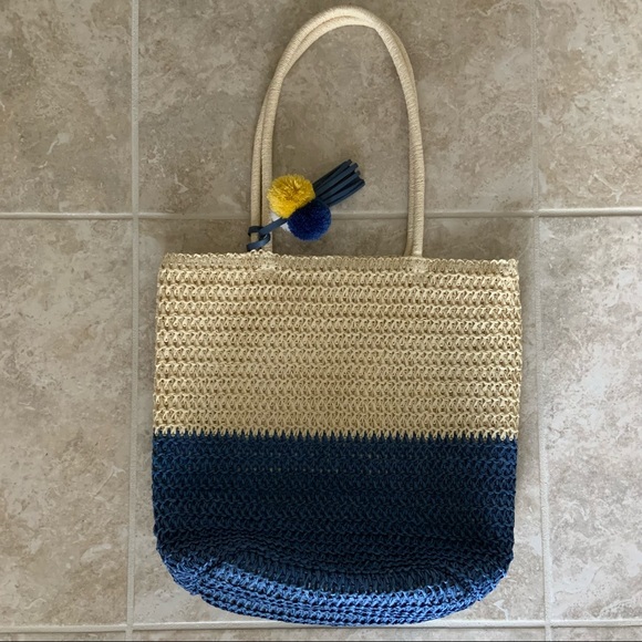 old navy straw bolsa